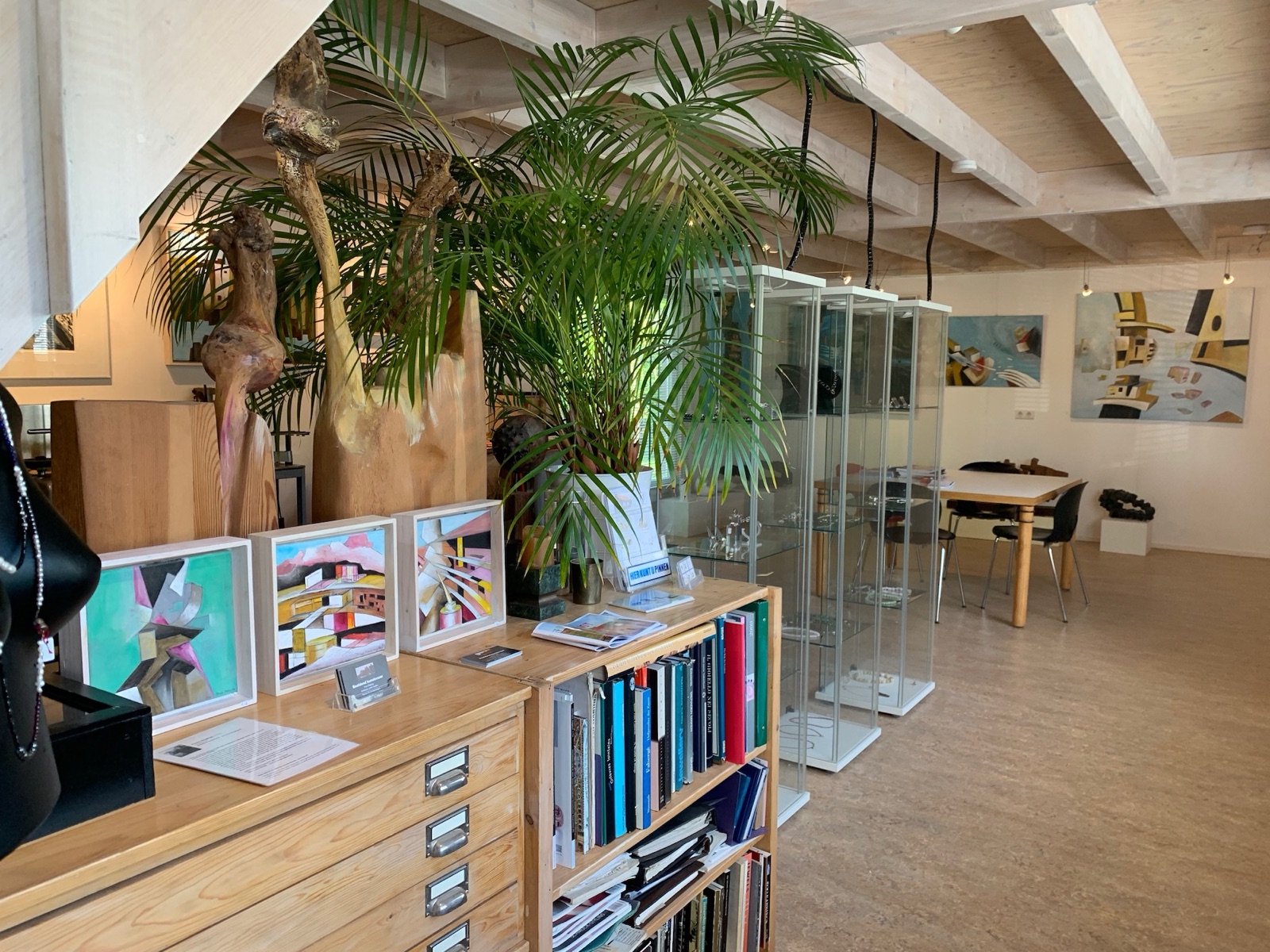 Expositie van werk van Frans Steginga